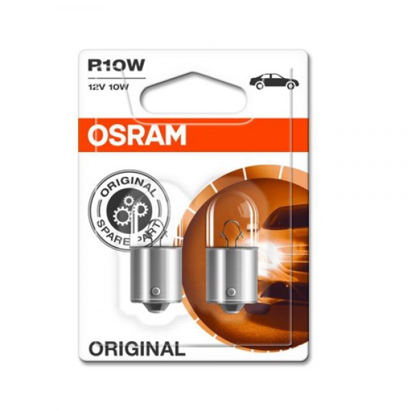 Крушка OSRAM R10W, 12V, 10W, 2 броя