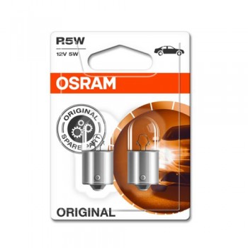 Крушка OSRAM R5W, 12V, 5W, 2 броя