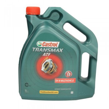 Масло за автоматична скоростна кутия CASTROL TRANSMAX DX III MULT 5 литра