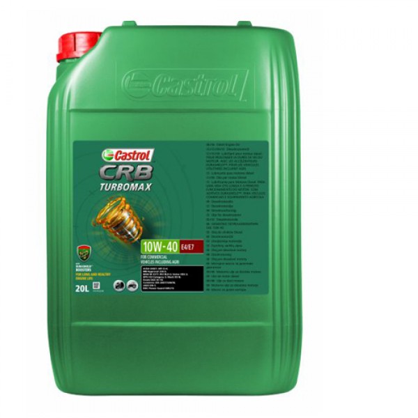 Моторно масло CASTROL CRB TURBO 10W40 E4/E7 20 литра