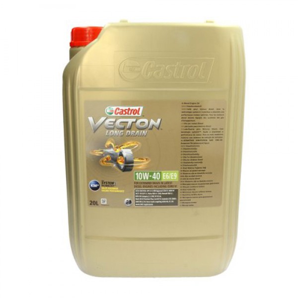 Моторно масло CASTROL VECTON LD 10W40 E6/E9 20 литра