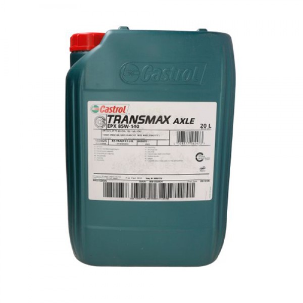 Трансмисионно масло CASTROL TRANS AXLE EPX 85W140 20 литра