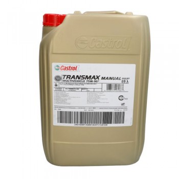Трансмисионно масло CASTROL TRANS MANUAL MV 75W90 20 литра
