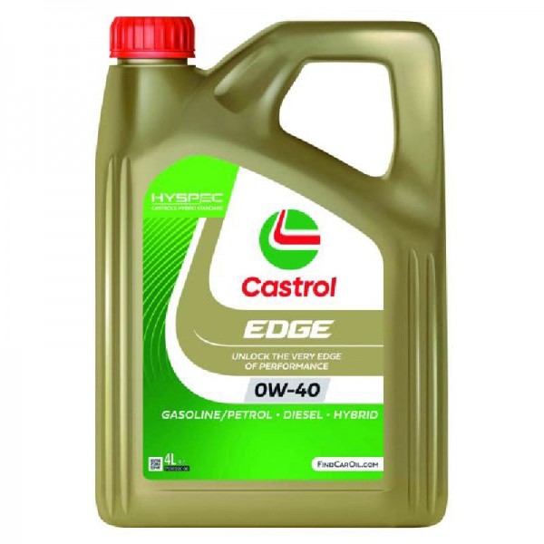 Моторно масло CASTROL EDGE 0W40 4 литра