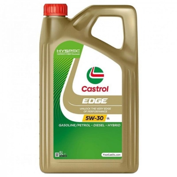 Моторно масло Castrol EDGE LL 5W30 5 литра