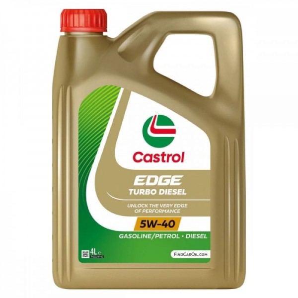 Моторно масло CASTROL EDGE 5W40 TD 4 литра