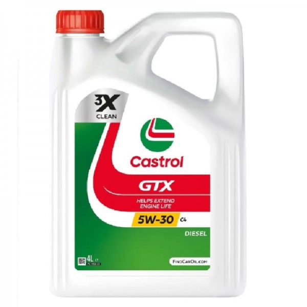Моторно масло CASTROL GTX 5W30 C4 4 литра