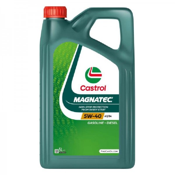 Моторно масло CASTROL MAGNATEC 5W40 A3/B4 5 литра