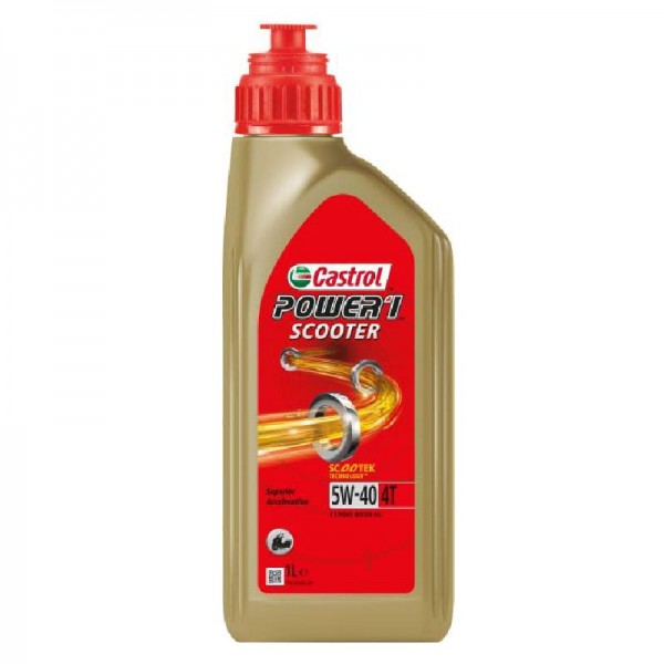 Моторно масло CASTROL POWER 1 SCOOTER 4T 1 литър