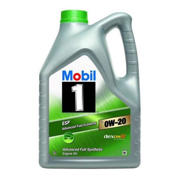 Моторно масло MOBIL 1 ESP 0W20 X2 5 литра