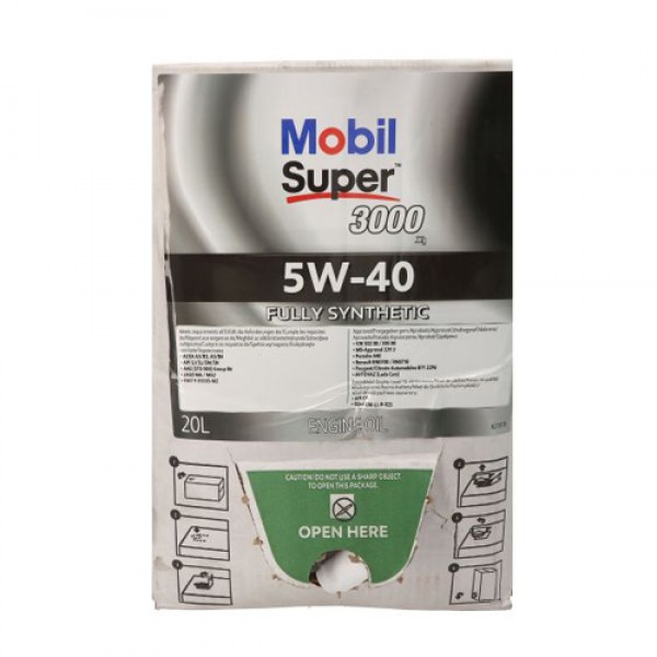 Моторно масло MOBIL M-SUP 3000 X1 5W40 BIB 20 литра