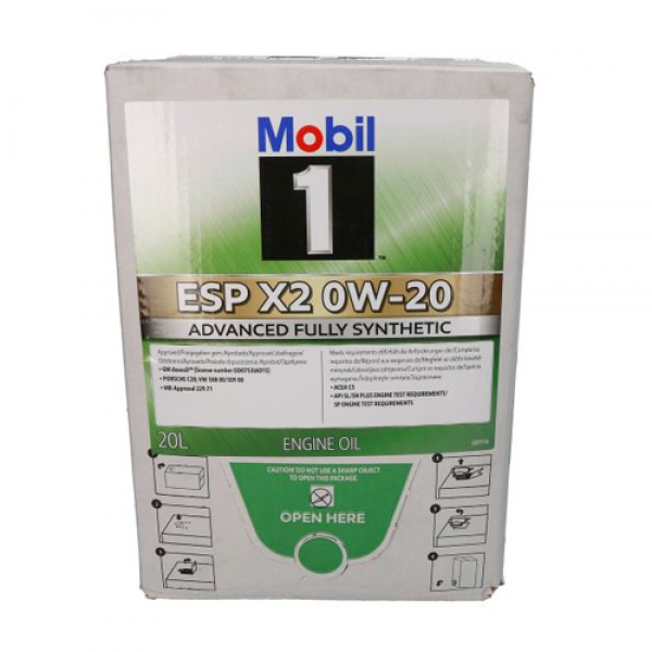 Моторно масло MOBIL MOBIL 1 ESP 0W20 X2 B 20 литра