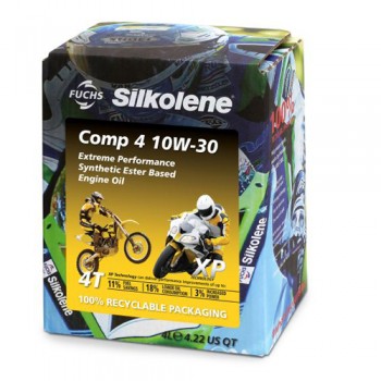 Моторно масло SILKOLENE COMP 4 10W30 - XP CUBE 4 литра