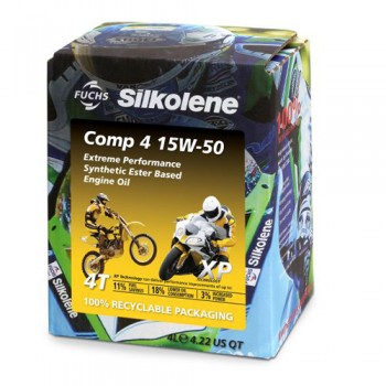 Моторно масло SILKOLENE COMP 4 15W50 - XP CUBE 4 литра