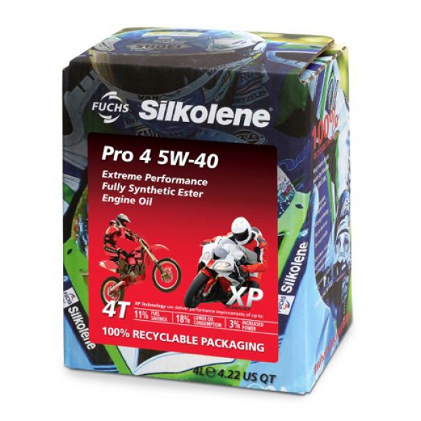 Моторно масло SILKOLENE PRO 4 5W40 - XP CUBE 4 литра