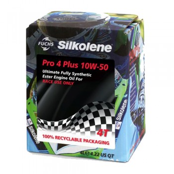 Моторно масло SILKOLENE PRO 4 PLUS 10W50 CUBE 4 литра