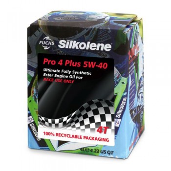 Моторно масло SILKOLENE PRO 4 PLUS 5W40 CUBE 4 литра