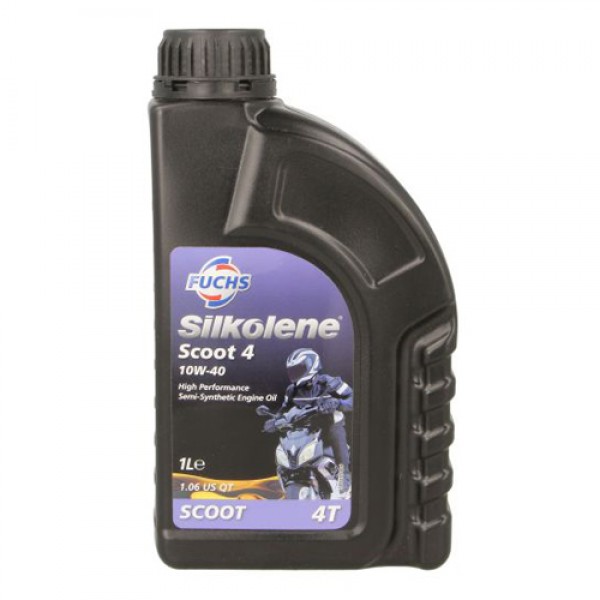 Моторно масло SILKOLENE SCOOT 4 10W40 1 литър