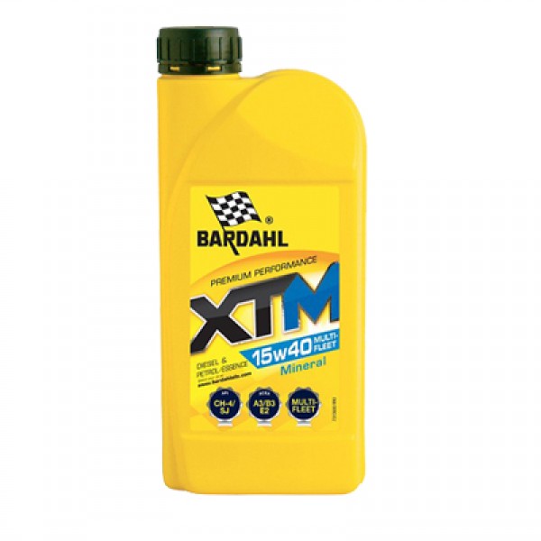 МОТОРНО МАСЛО BARDAHL XTM 15w40 Multifleet 1 литър