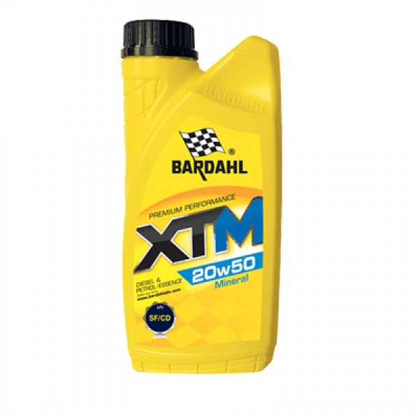 МОТОРНО МАСЛО BARDAHL XTM 20W50 1 литър
