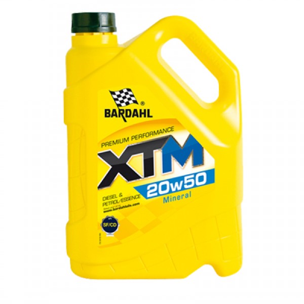 МОТОРНО МАСЛО BARDAHL XTM 20W50 5 литра