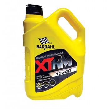 МОТОРНО МАСЛО BARDAHL XTRM C60 15W40 Fullerene 5 литра
