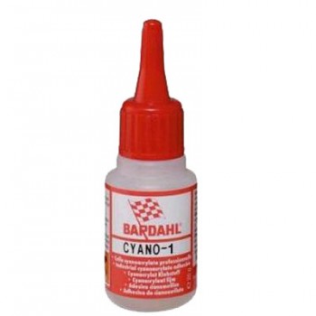 Bardahl Лепило цианoакрилатно (CYANO-1) 20 грама