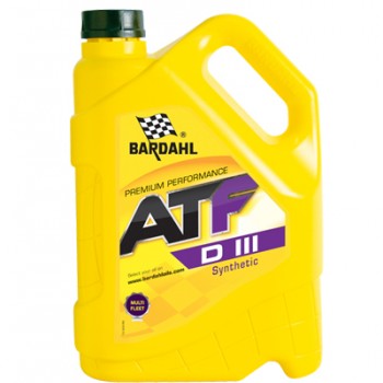 МАСЛО ЗА АВТОМАТИЧНА СКОРОСТНА КУТИЯ BARDAHL ATF D III 5 литра