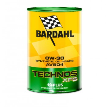 МОТОРНО МАСЛО BARDAHL TECHNOS XFS AV504 0W30 1 литър