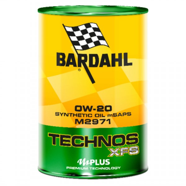 МОТОРНО МАСЛО BARDAHL TECHNOS XFS M2971 0W20 1 литър