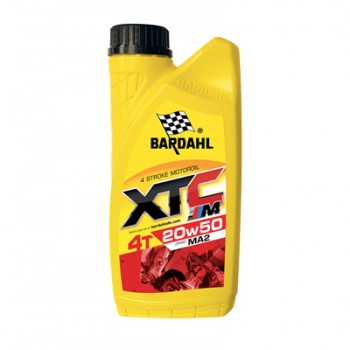 МОТОРНО МАСЛО BARDAHL XTC-M MOTO 20W50 4T 1 литър