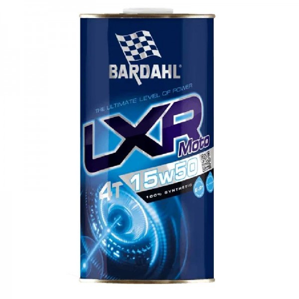 BARDAHL PLASMA LXR-MOTO 15W-50 1L масло за 4-тактови мотоциклети