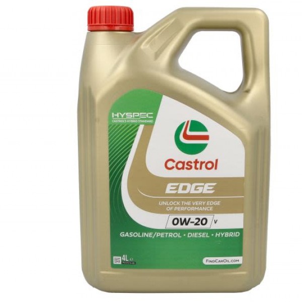 Моторно масло CASTROL EDGE 0W20 V 4 литра