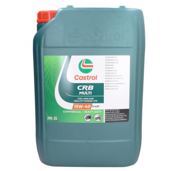Моторно масло CASTROL CRB MULTI 15W40 CI-4 20 литра