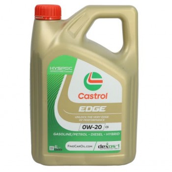 Моторно масло CASTROL EDGE 0W20 C5 4 литра