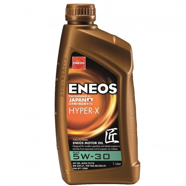 МОТОРНО МАСЛО ENEOS X HYPER-X 5W30 1 литър