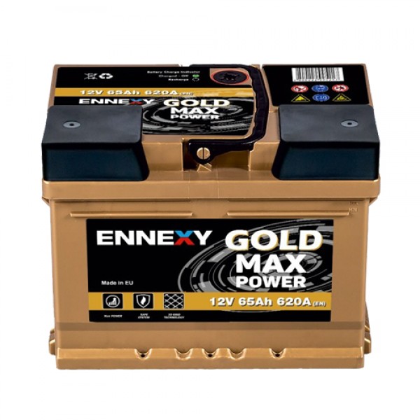Акумулатор Ennexy Gold Max Power 12V 65AH L2