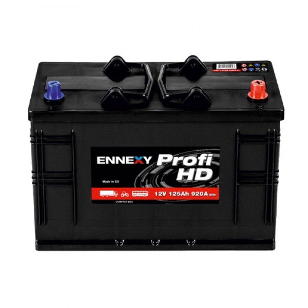 Акумулатор Ennexy Profi 12V 125AH Compact box-Iveco