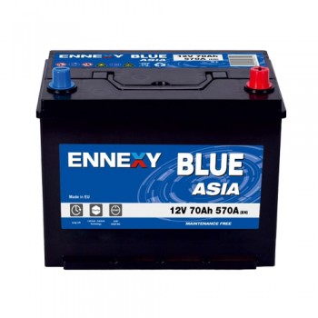 Акумулатор Ennexy Blue Asia JIS 12V 70AH /д+/