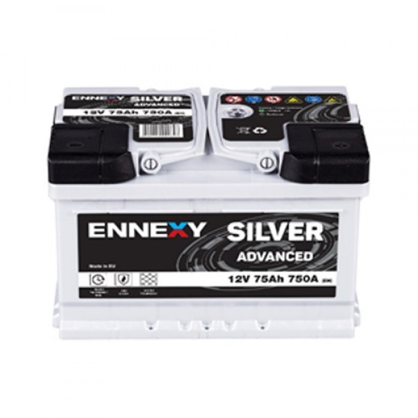 Акумулатор Ennexy Silver Advanced 12V 75AH