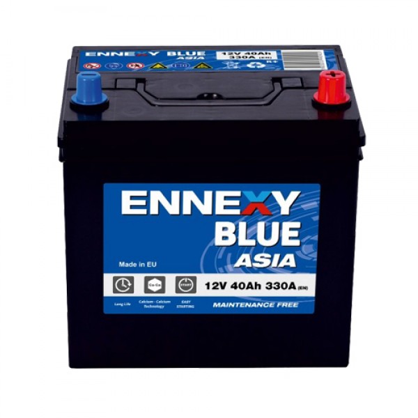 Акумулатор Ennexy Blue Asia JIS 12V 40AH /д+/