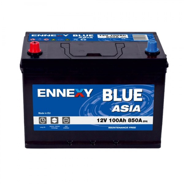 Акумулатор Ennexy Blue Asia JIS 12V 100AH /л+/