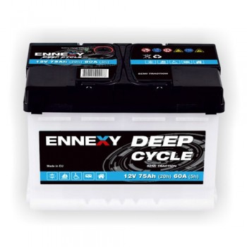 Акумулатор Ennexy Deep Cycle 12V 75AH