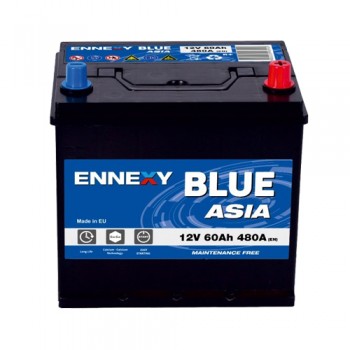 Акумулатор Ennexy Blue Asia JIS 12V 60AH /д+/