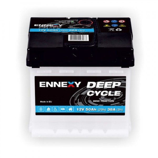 Акумулатор Ennexy Deep Cycle 12V 50AH