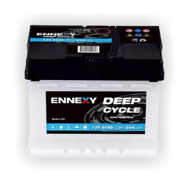 Акумулатор Ennexy Deep Cycle 12V 60AH