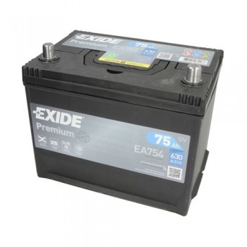 Мото акумулатор EXIDE 75Ah.630A R+