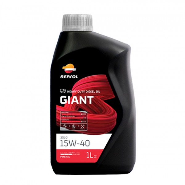 МОТОРНО МАСЛО REPSOL GIANT 3030 15W40 1 литър