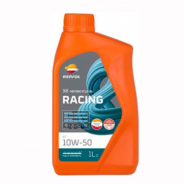 МОТОРНО МАСЛО REPSOL RACING 4T 10W50 1 литър