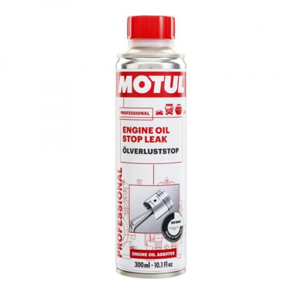 Добавка за маслени системи MOTUL ENGINE OIL STOP LEAK 300 мл.